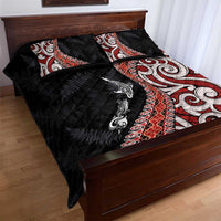 Aotearoa Maori Stylized Koru - Silver Ferns Quilt Bed Set LT03 - Polynesian Pride