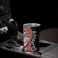 Aotearoa Maori Stylized Koru - Silver Ferns Tumbler Cup LT03 - Polynesian Pride