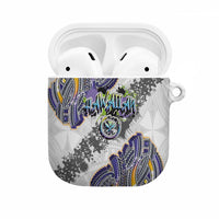 Traditional Art Hawaiian Kakau Tattoos AirPods Case Graffiti Style LT03 White - Polynesian Pride
