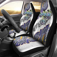 Traditional Art Hawaiian Kakau Tattoos Car Seat Cover Graffiti Style - Polynesian Pride