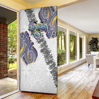 Traditional Art Hawaiian Kakau Tattoos Door Cover Graffiti Style LT03 - Polynesian Pride
