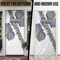 Traditional Art Hawaiian Kakau Tattoos Door Cover Graffiti Style LT03 - Polynesian Pride