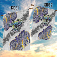 Traditional Art Hawaiian Kakau Tattoos Garden Flag Graffiti Style - Polynesian Pride