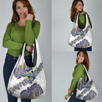 Traditional Art Hawaiian Kakau Tattoos Grocery Bag Graffiti Style - Polynesian Pride