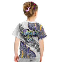 Traditional Art Hawaiian Kakau Tattoos Kid T Shirt Graffiti Style - Polynesian Pride