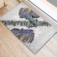 Traditional Art Hawaiian Kakau Tattoos Rubber Doormat Graffiti Style LT03 - Polynesian Pride