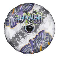 Traditional Art Hawaiian Kakau Tattoos Spare Tire Cover Graffiti Style - Polynesian Pride