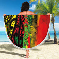 Aotearoa Reggae Beach Blanket Maori Reggae-One Love LT03 - Polynesian Pride