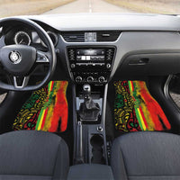 Aotearoa Reggae Car Mats Maori Reggae-One Love LT03 Set 2pcs - Front Reggae - Polynesian Pride