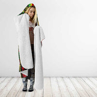 Aotearoa Reggae Hooded Blanket Maori Reggae-One Love LT03 - Polynesian Pride