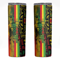 Aotearoa Reggae Skinny Tumbler Maori Reggae-One Love LT03 Reggae - Polynesian Pride