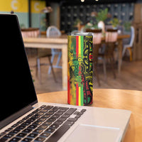 Aotearoa Reggae Skinny Tumbler Maori Reggae-One Love LT03 - Polynesian Pride