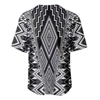 Aotearoa Tukutuku and Poutama Motif Classic Baseball Jersey