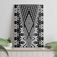 Aotearoa Tukutuku and Poutama Motif Classic Canvas Wall Art LT03 - Polynesian Pride