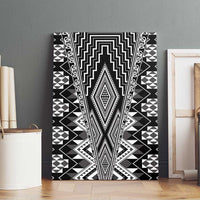 Aotearoa Tukutuku and Poutama Motif Classic Canvas Wall Art LT03 - Polynesian Pride
