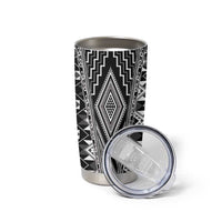 Aotearoa Tukutuku and Poutama Motif Classic Tumbler Cup LT03 - Polynesian Pride