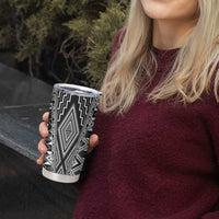 Aotearoa Tukutuku and Poutama Motif Classic Tumbler Cup LT03 - Polynesian Pride