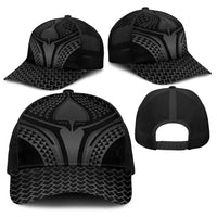 Hawaiian Kakau Art Tattoos Aquaman Style Baseball Net Cap Special Edition LT03 - Polynesian Pride
