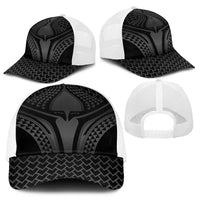 Hawaiian Kakau Art Tattoos Aquaman Style Baseball Net Cap Special Edition LT03 - Polynesian Pride