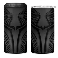 Hawaiian Kakau Art Tattoos Aquaman Style 4 in 1 Can Cooler Tumbler Special Edition - Polynesian Pride