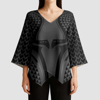 Hawaiian Kakau Art Tattoos Aquaman Style Kimono Sleeve Blouse Special Edition - Polynesian Pride
