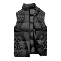 Hawaiian Kakau Art Tattoos Aquaman Style Sleeveless Puffer Jacket Special Edition - Polynesian Pride