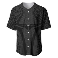 Hawaiian Kakau Art Tattoos Aquaman Style Baseball Jersey Black Version - Polynesian Pride