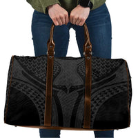 Hawaiian Kakau Art Tattoos Aquaman Style Travel Bag Black Version LT03 Black - Polynesian Pride