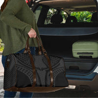 Hawaiian Kakau Art Tattoos Aquaman Style Travel Bag Black Version LT03 - Polynesian Pride