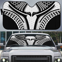 Hawaiian Kakau Art Tattoos Aquaman Style Auto Sun Shade White Version - Polynesian Pride