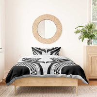 Hawaiian Kakau Art Tattoos Aquaman Style Bedding Set White Version - Polynesian Pride