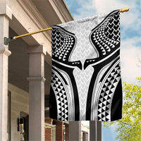 Hawaiian Kakau Art Tattoos Aquaman Style Garden Flag White Version - Polynesian Pride