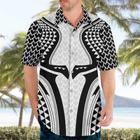 Hawaiian Kakau Art Tattoos Aquaman Style Hawaiian Shirt White Version - Polynesian Pride