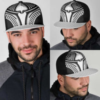 Hawaiian Kakau Art Tattoos Aquaman Style Mesh Trucker Cap White Version LT03 - Polynesian Pride