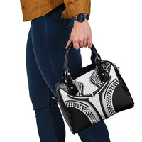 Hawaiian Kakau Art Tattoos Aquaman Style Shoulder Handbag White Version - Polynesian Pride