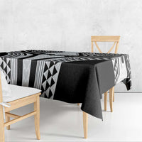 Hawaiian Kakau Art Tattoos Aquaman Style Tablecloth White Version - Polynesian Pride