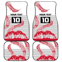 Cook Islands Marathon 2025-Pursuit in Paradise Car Mats Red Color LT03 - Polynesian Pride
