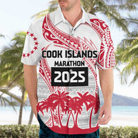 Cook Islands Marathon 2025-Pursuit in Paradise Hawaiian Shirt Red Color LT03 - Polynesian Pride