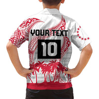Cook Islands Marathon 2025-Pursuit in Paradise Hawaiian Shirt Red Color LT03 - Polynesian Pride