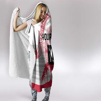 Cook Islands Marathon 2025-Pursuit in Paradise Hooded Blanket Red Color LT03 - Polynesian Pride