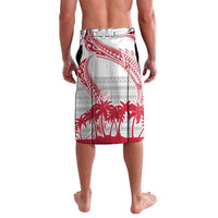 Cook Islands Marathon 2025-Pursuit in Paradise Lavalava Red Color LT03 - Polynesian Pride