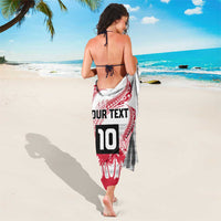 Cook Islands Marathon 2025-Pursuit in Paradise Sarong Red Color