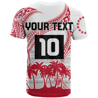 Cook Islands Marathon 2025-Pursuit in Paradise T Shirt Red Color