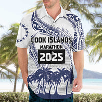 Cook Islands Marathon 2025-Pursuit in Paradise Hawaiian Shirt Blue Color LT03 - Polynesian Pride