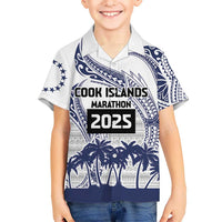 Cook Islands Marathon 2025-Pursuit in Paradise Hawaiian Shirt Blue Color LT03 - Polynesian Pride