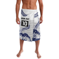 Cook Islands Marathon 2025-Pursuit in Paradise Lavalava Blue Color LT03 Blue - Polynesian Pride