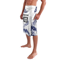 Cook Islands Marathon 2025-Pursuit in Paradise Lavalava Blue Color LT03 - Polynesian Pride