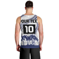 Cook Islands Marathon 2025-Pursuit in Paradise Men Tank Top Blue Color LT03 - Polynesian Pride
