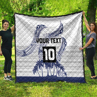 Cook Islands Marathon 2025-Pursuit in Paradise Quilt Blue Color