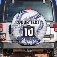 Cook Islands Marathon 2025-Pursuit in Paradise Spare Tire Cover Blue Color LT03 Blue - Polynesian Pride